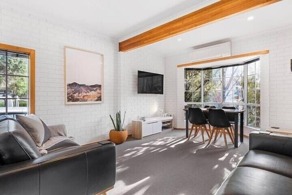 Open plan spacious living area