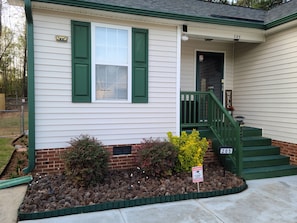 Front of the house