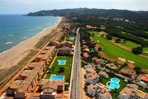 Holiday apartments on Playa de Pals waterfront, Costa Brava