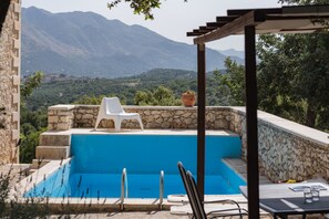 The outdoor pool area will be a favourite spot in summer months. 