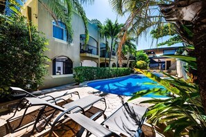 Lounge by the pool