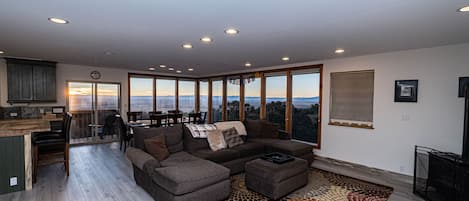 Living Area with Incredible Views of the San Luis Valley