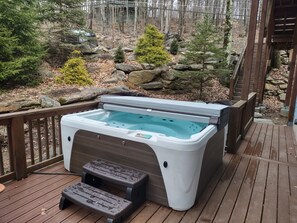 Hot Tub on Lower Deck