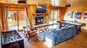 Cozy Game Room Chic Design