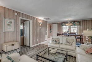 Upstairs living room area