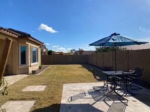 Outdoor dining