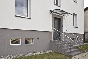 Fassade der Unterkunft