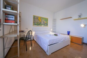 Second double room with wardrobe and small desk
