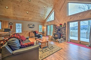 Living Room | Wood-Burning Stove