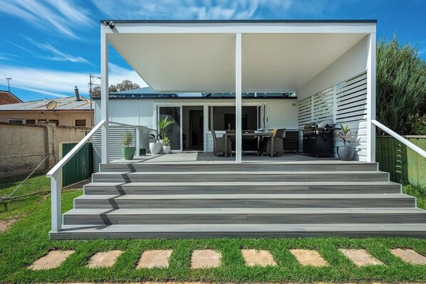  Enjoy BBQ nights dining alfresco or a cocktail hour out on the patio.