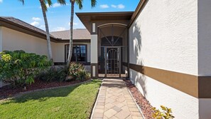 Front outside entry