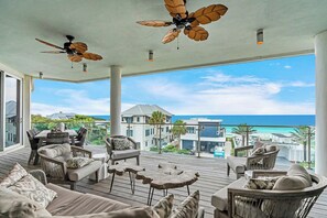 The Viridian View balcony