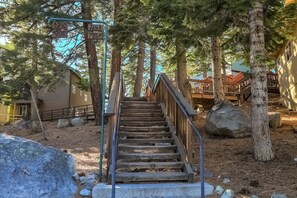 Street level stairs