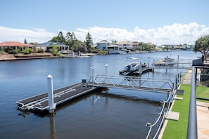 Throw out a line and go fishing from your own private jetty.