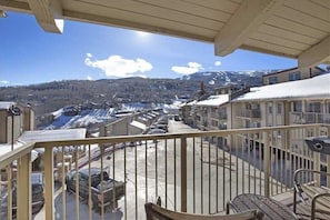 Mountain views from balcony