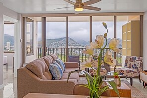 Indoors, Home Decor, Ceiling Fan, Living Room, Room