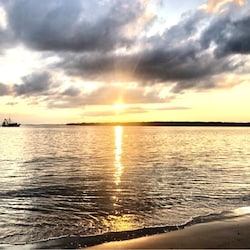 You can't beat those ocean sunsets on the island. This is boardwalk #9.
