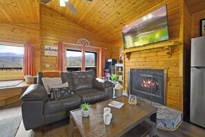 Electric Fireplace.