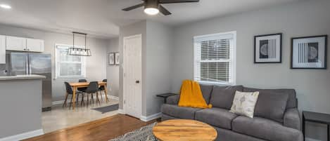 Living Room and dining space