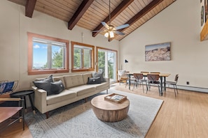 Open layout family and dining room