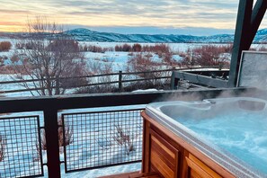 Balcony | Private Hot Tub