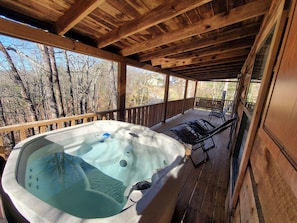 Bain à remous extérieur