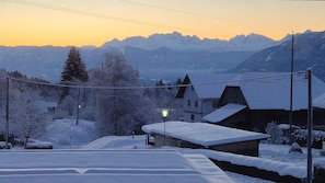 Blick aus dem Küchenfenster