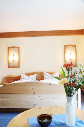 Doppelzimmer mit Balkon, 21 qm-Bett