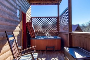 Bain à remous extérieur