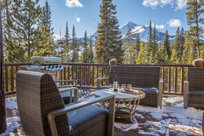 Deck Seating and Grill