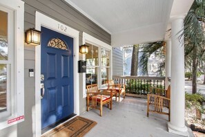 Porch sitting area