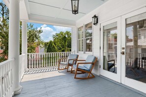 Plenty of room to relax on the outdoor porch