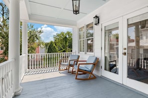 Plenty of room to relax on the outdoor porch