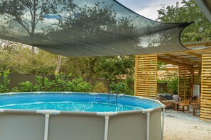 Sunshade for our pool.