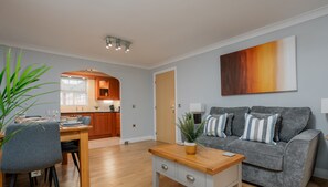 Filled with natural furnishings, including plenty of plants