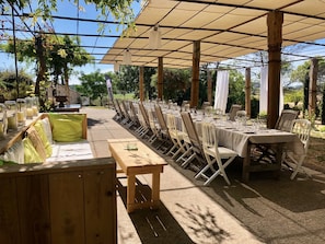 Outdoor dining