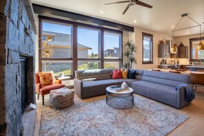 Bright and open living area with expansive views