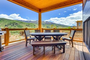 The outdoor spaces are incredible with this home