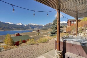 Rear Patio/Hot Tub/View