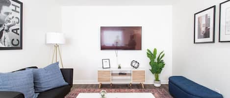 Living area with with TV to relax.