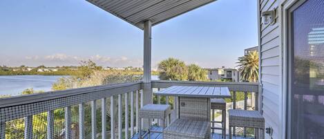 Indian Shores Vacation Rental | 3BR | 2BA | 1,440 Sq Ft | Stairs Required