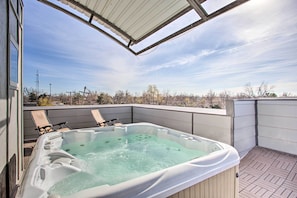 Rooftop Deck | Private Hot Tub