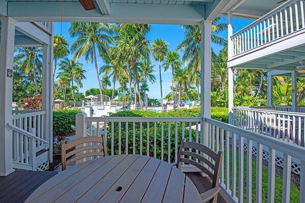 View from the back deck