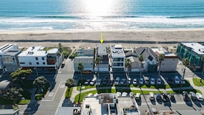 Fabulous whitewater, beach, sunset and Catalina views set the backdrop for this gorgeous beachfront home remodeled in an amazing Sunset Beach location!