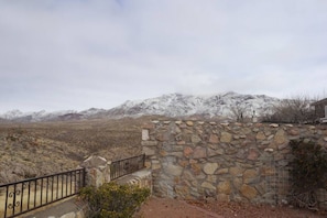 Vue depuis l’hébergement