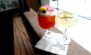Great choice of drinks served at the bar