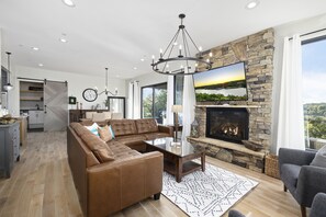 Open concept living/dining