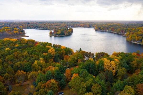 Beautiful Saddle Lake.