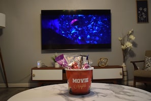 Movie Night Popcorn and Snacks on us! Enjoy!!