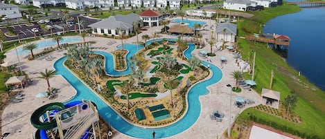Located at Storey Lake, an exclusive Resort featuring multiple pools, a lazy river, a splash park, full-service restaurants and more!